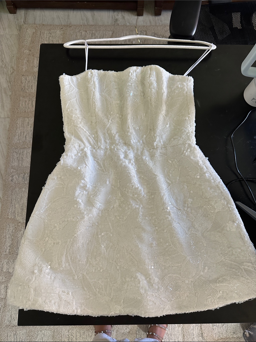 Helsi Linda Mini Dress | Strapless Beaded